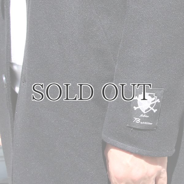 画像10: イタリアMILIORカシミア混メルトン ステンカラーコート / Audience (10)