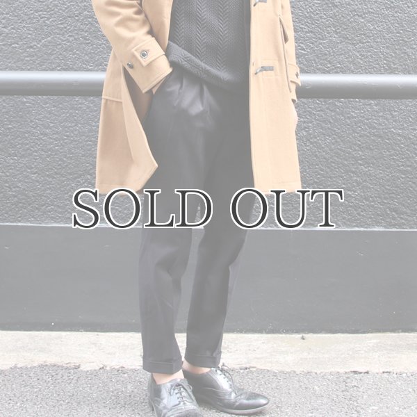 画像12: イタリアBESTE社 コットンツイル 2タックアンクルパンツ / Audience (12)