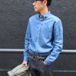 画像9: 【RE PRICE / 価格改定】麻混デニムナローカラーボタンダウン長袖シャツ【MADE IN JAPAN】『日本製』/ Upscape Audience (9)
