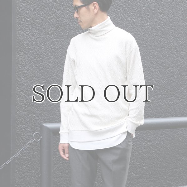 画像5: ケーブルセットインスリーブ タートルネックニットソー/ Upscape Audience (5)