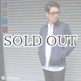 画像: 硫化染めストレッチツイルZIPミリタリーシャツジャケット / Audience