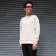 画像12: 【RE PRICE/価格改定】スウェットセットインスリーブ　グラスポケット付きC/N　LS【MADE IN JAPAN】『日本製』/ Upscape Audience (12)