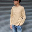 画像7: 【RE PRICE/価格改定】コーマ天竺 Vヘンリー L/S Tee【MADE IN JAPAN】『日本製』/ Upscape Audience (7)