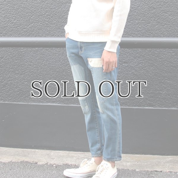 画像11: BIGレッドライン ストレッチデニム 68Sヴィンテージリペアアンクルパンツ/Audience (11)