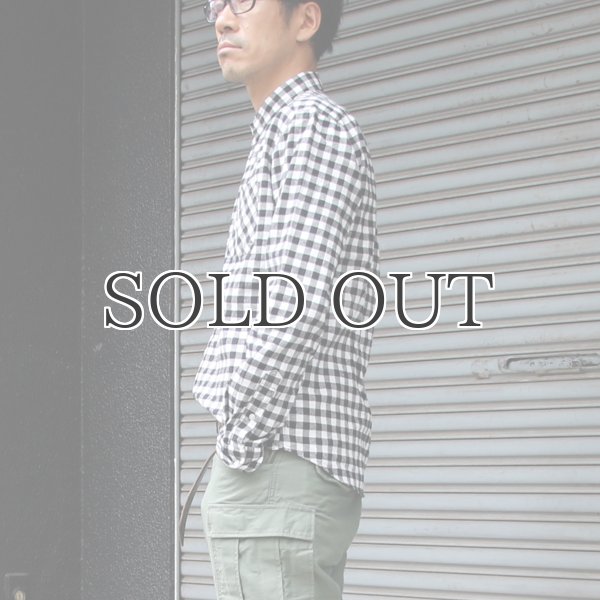 画像13: 【価格改定/RE PRICE】フランネルチェックチビ衿ボタンダウン長袖_Shirts【MADE IN JAPAN】『日本製』/ Upscape Audience (13)