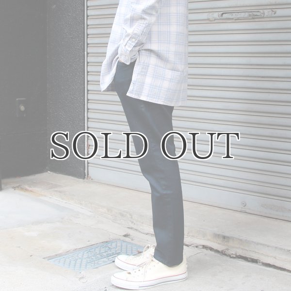 画像9: 藍×墨灰 ジンバブエストレッチデニムアンクルパンツ【MADE IN JAPAN】『日本製』/ Upscape Audience (9)