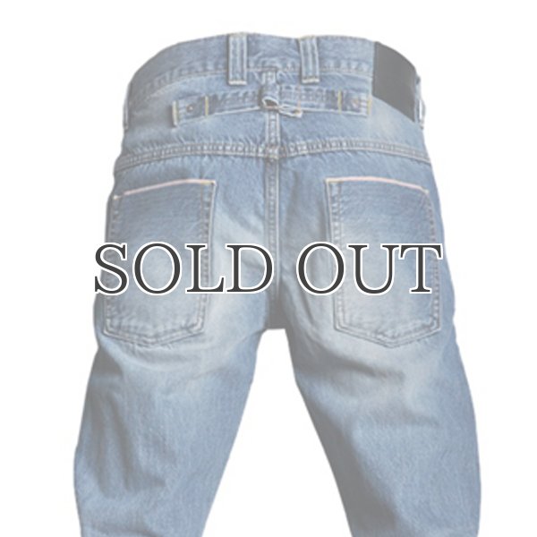 画像7: ヴィンテージ加工ストレートセルヴィッチデニムパンツ / Audience (7)