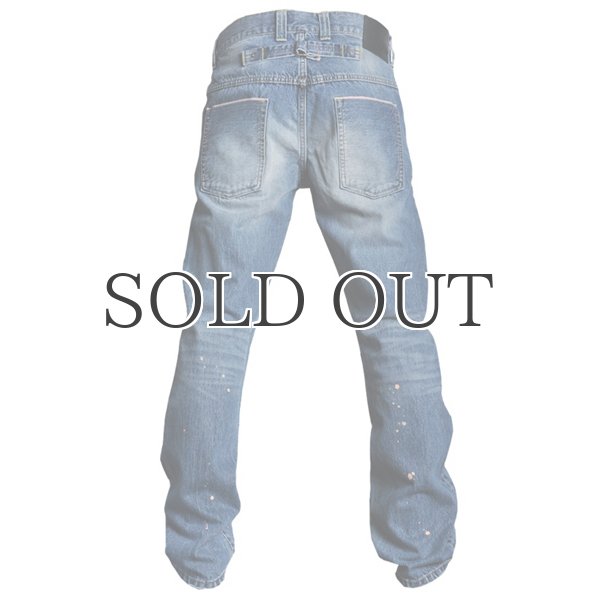画像6: ヴィンテージ加工ストレートセルヴィッチデニムパンツ / Audience (6)