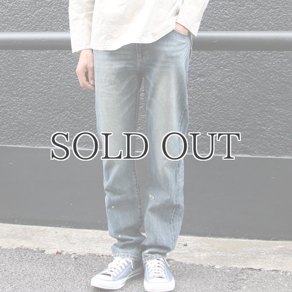 画像3: ヴィンテージ加工ストレートセルヴィッチデニムパンツ / Audience (3)