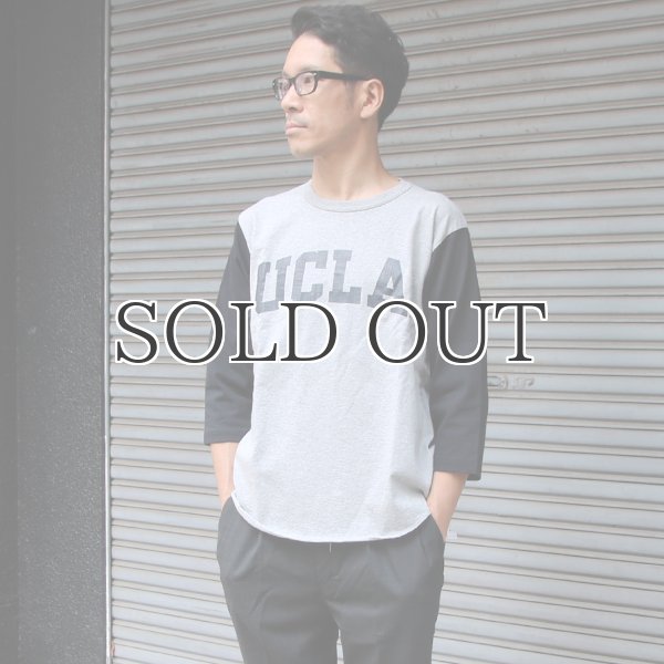 画像10: オールドプリント"UCLA"ヴィンテージセットインベースボールアンダーTEE / Audience (10)