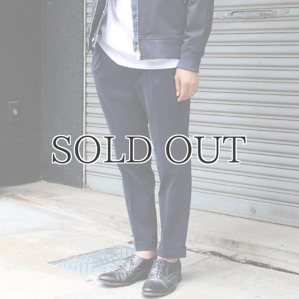 画像10: イタリアBESTE社 コットンツイル 2タックアンクルパンツ / Audience (10)