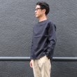 画像12: コットンギャバジンサドルショルダーヘムラウンドL/SシャツTEE【MADE IN JAPAN】『日本製』/ Upscape Audience (12)