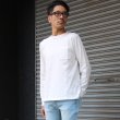 画像4: 吊り編み天竺オーバーラップC/N グラスポケ付き L/S Tee【MADE IN TOKYO】『東京製』/ Upscape Audience (4)