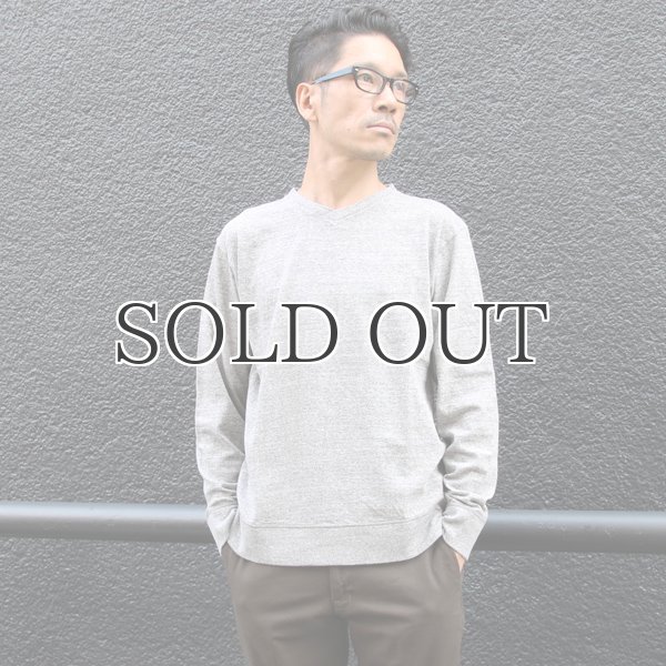 画像8: 吊り編み天竺V/ネック L/S Tee【MADE IN TOKYO】『東京製』/ Upscape Audience (8)