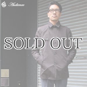 画像: 硫化コンパクトヘリンボーンシングルトレンチコート 【送料無料】 【RE-STOCK】 / Audience