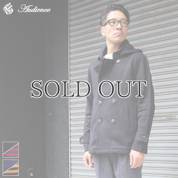 画像1: コットンカルゼフード付ショールPコート / Audience (1)