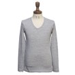 画像11: 【RE PRICE / 価格改定】ガラガラ紡Vネック長袖カットソー【MADE IN JAPAN】『日本製』/ Upscape Audience (11)