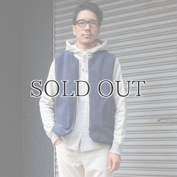 画像7: ソフトタッチ ボアフリース Vネック ZIP ベスト【MADE IN JAPAN】『日本製』/ Upscape Audience (7)