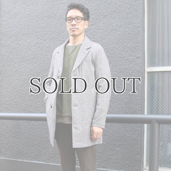 画像4: ネップウールツイードキルトスタンドカラーコート【送料無料】 / Audience (4)