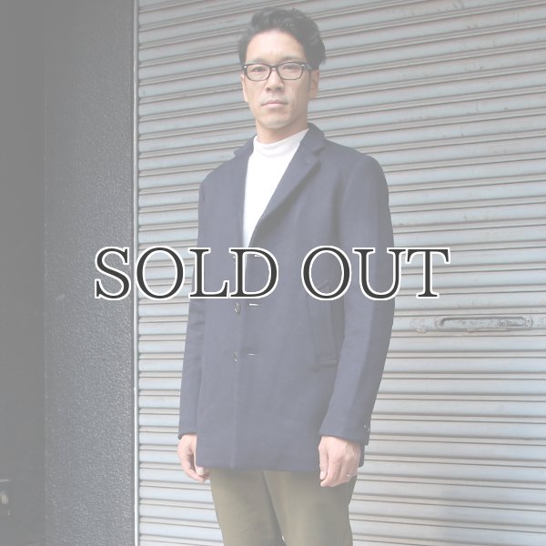 画像5: Wフェイスビーバー3ボタンショートチェスタージャケット 【送料無料】 / Audience (5)