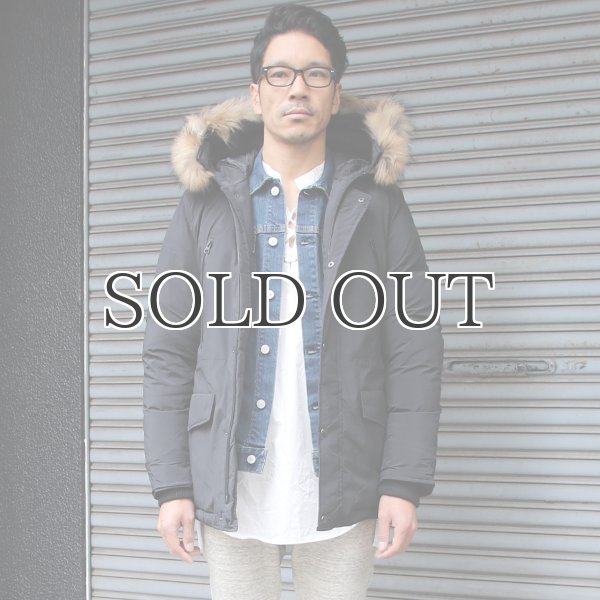 画像11: 小松精錬撥水ナイロン 脱着ファー付マウンテン ダウンジャケット 【送料無料】 / Audience  (11)