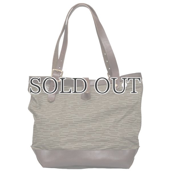 画像11: デッドストックレインカモテント生地×Leather Travel Mini Tote Bag 【送料無料】 / Upscape Audience VASCO (11)
