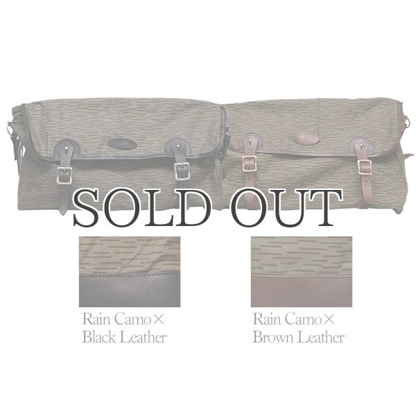画像18: VASCO デッドストックレインカモテント生地×Leather Fishing Shoulder Bag 【送料無料】 / Upscape Audience (18)