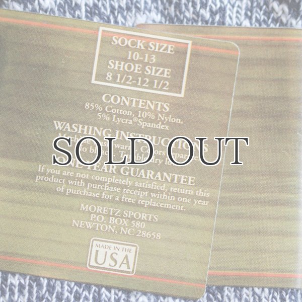 画像4: MORETZ SPORTS SUMMIT/ミックスソックス-Short Size-【MADE IN U.S.A】『米国製』/ デッドストック (4)