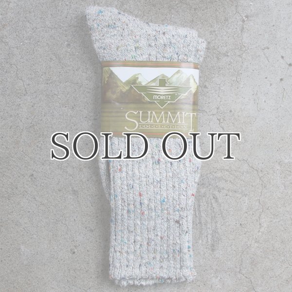 画像7: MORETZ SPORTS SUMMIT/ネップソックス【MADE IN U.S.A】『米国製』/ デッドストック (7)