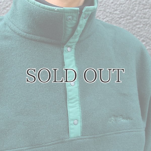 画像10: L.L.Bean(エルエルビーン)フリース スナップ プルオーバー【MADE IN U.S.A】『米国製』/ デッドストック (10)