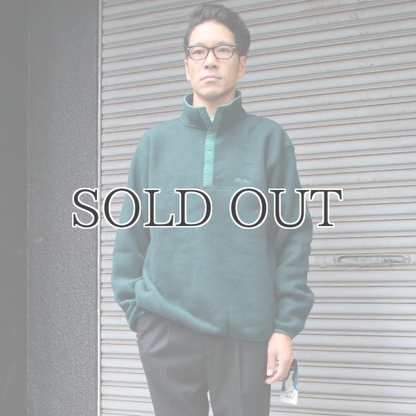 画像4: L.L.Bean(エルエルビーン)フリース スナップ プルオーバー【MADE IN U.S.A】『米国製』/ デッドストック (4)