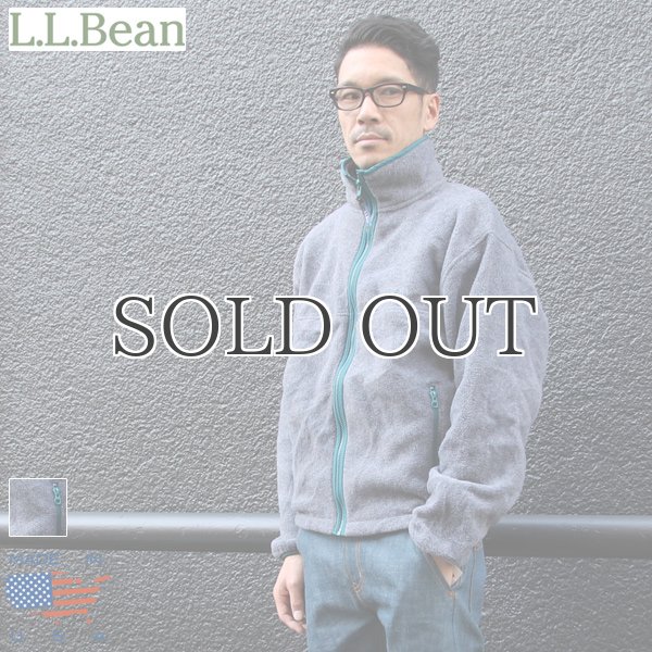 画像1: L.L.Bean（エルエルビーン）フリース ジャケット【MADE IN U.S.A】『米国製』/ デッドストック (1)