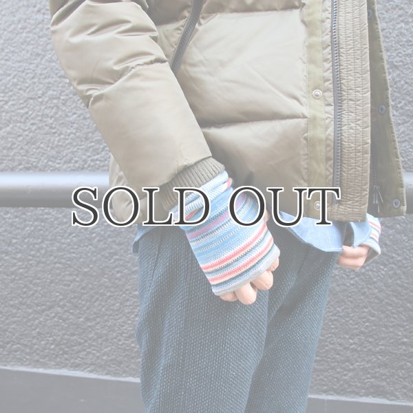 画像3: ラッグボーダーリバーシブルアームウォーマー【MADE IN JAPAN】 / Upscape Audience (3)