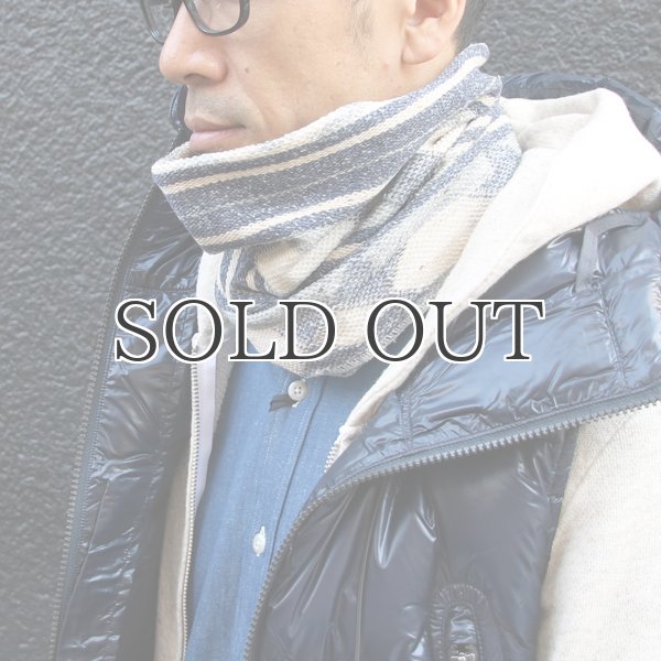 画像3: フィッシャーマンズブランケットリバーシブルネックウォーマー/キャップ【MADE IN JAPAN】 / Upscape Audience (3)