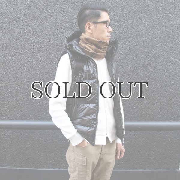 画像4: プレッピーチェックジャガードリバーシブルネックウォーマー/キャップ【MADE IN JAPAN】 / Upscape Audience (4)