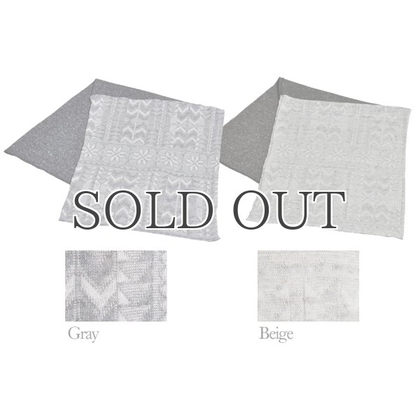 画像5: シルクドジャガードリバーシブルネックウォーマー/キャップ【MADE IN JAPAN】 / Upscape Audience (5)