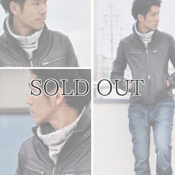 画像8: シルクドジャガードリバーシブルネックウォーマー/キャップ【MADE IN JAPAN】 / Upscape Audience (8)