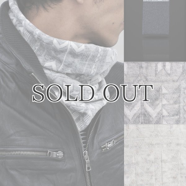 画像4: シルクドジャガードリバーシブルネックウォーマー/キャップ【MADE IN JAPAN】 / Upscape Audience (4)