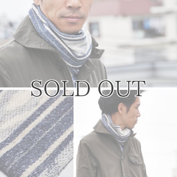 画像7: フィッシャーマンズブランケットリバーシブルネックウォーマー/キャップ【MADE IN JAPAN】 / Upscape Audience (7)
