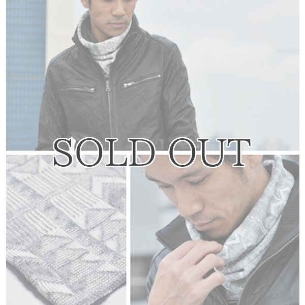 画像9: シルクドジャガードリバーシブルネックウォーマー/キャップ【MADE IN JAPAN】 / Upscape Audience (9)