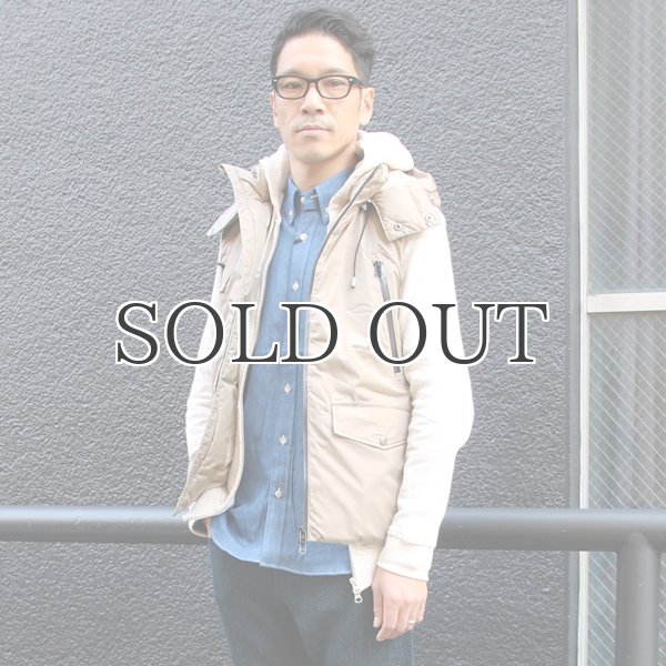 画像11: LIMONTA小松 撥水ナイロン 脱着フードダウンベスト【送料無料】 / Audience (11)