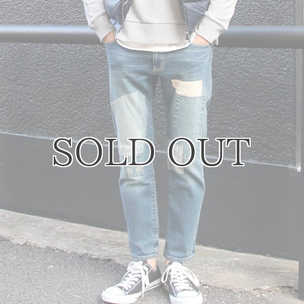 画像10: BIGレッドライン ストレッチデニム 68Sヴィンテージリペアアンクルパンツ/Audience (10)