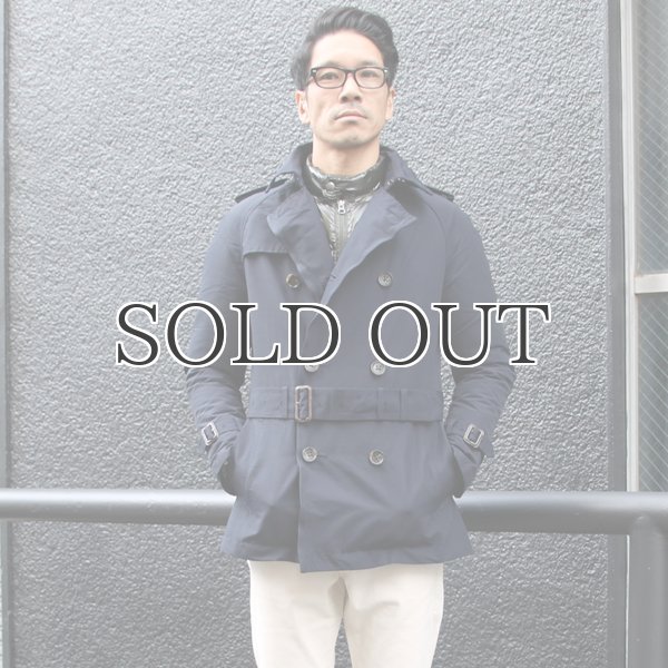 画像8: ウォッシンググログランワイヤーアクションショートトレンチコート 【送料無料】 / Audience (8)