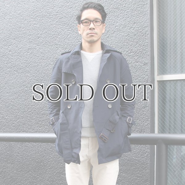 画像9: ウォッシンググログランワイヤーアクションショートトレンチコート 【送料無料】 / Audience (9)