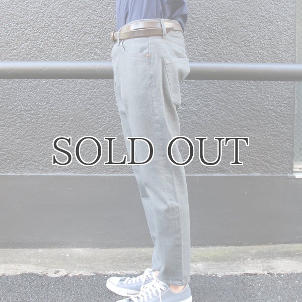 画像7: グレーセルヴィッチ(赤耳)ストレッチデニムアンクルパンツ『日本製』【送料無料】  / Upscape Audience (7)