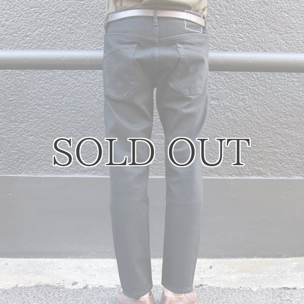 画像7: 黒×黒セルヴィッチ(赤耳)ストレッチデニムアンクルパンツ『日本製』【送料無料】  / Upscape Audience (7)