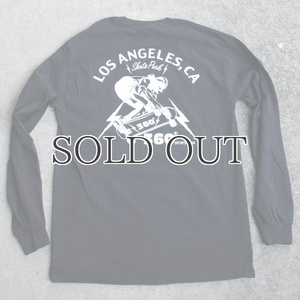画像8: 360°SPORTS WEAR（スリーシックスティスポーツウェア） "LA" 6oz米綿丸胴L/S Tee/ Audience (8)