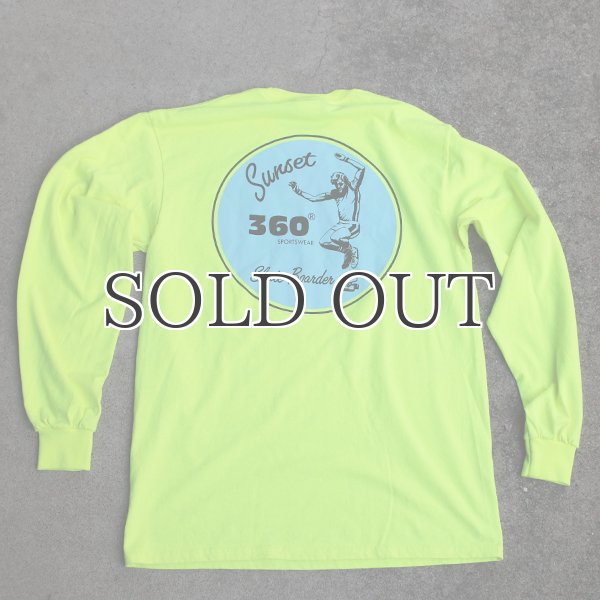 画像18: 【RE PRICE / 価格改定】360°SPORTS WEAR（スリーシックスティスポーツウェア） "CIRCLE" 6oz米綿丸胴L/S Tee/ Audience (18)