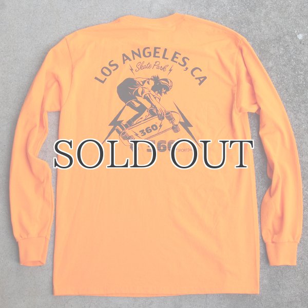 画像10: 360°SPORTS WEAR（スリーシックスティスポーツウェア） "LA" 6oz米綿丸胴L/S Tee/ Audience (10)