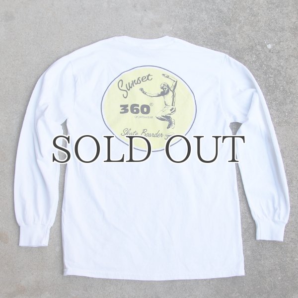 画像16: 【RE PRICE / 価格改定】360°SPORTS WEAR（スリーシックスティスポーツウェア） "CIRCLE" 6oz米綿丸胴L/S Tee/ Audience (16)